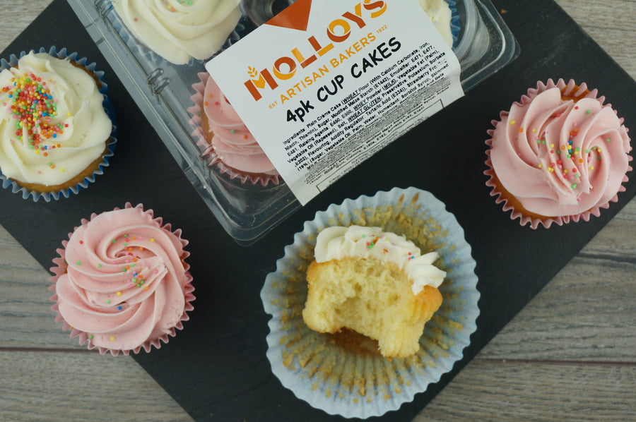 Cup Cakes 4 pack - Molloys Bakery