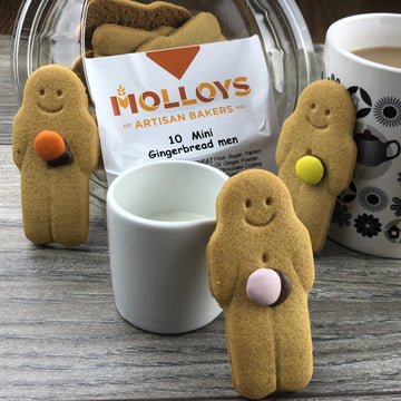 Mini Gingerbread Men - 10 Pack - Molloys Bakery